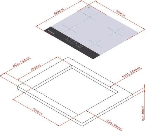 Варочная панель KUPPERSBERG ICD 601