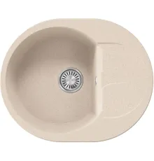 Кухонная мойка Polygran Atol-620 кремовый