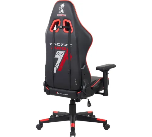 Игровое геймерское кресло Evolution Tactic PRO Special edition D1 черный/серый/красный