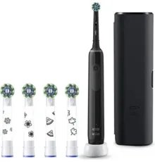 Электрическая зубная щетка Oral-B PRO Series 3 3500 D505.513.3X + насадка Cr Action EB50BRX 4 шт черный