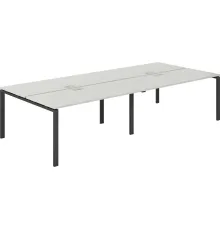 Офисный стол Norden 320х143.8х75 SG.256.SH.63.AN антрацит/серый бархат