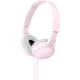 Наушники с микрофоном Sony MDR-ZX110AP розовый