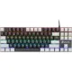 Клавиатура Оклик K600X черный/серый