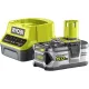 Аккумулятор с зарядным устройством Ryobi RC18120-150 ONE+ 5133003366 18В/5.0 а*ч + 18В