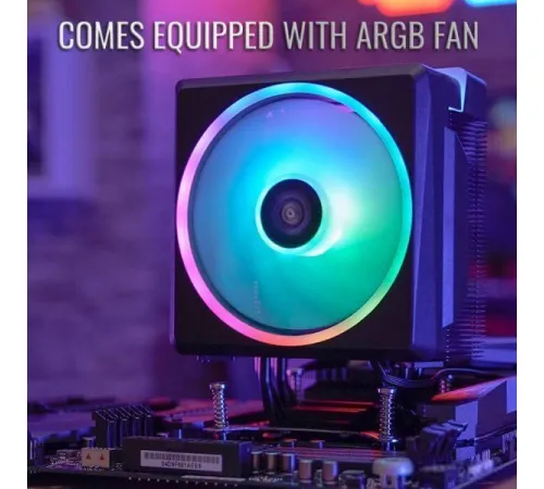 Кулер для процессора AeroCool Cylon 4F WH ARGB PWM 4P