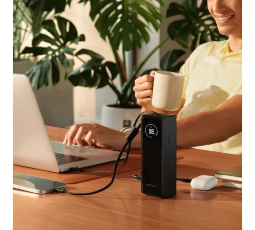 Внешний аккумулятор EcoFlow Rapid 25000mAh с кабелями 100 Вт, 170 Вт, зеленый