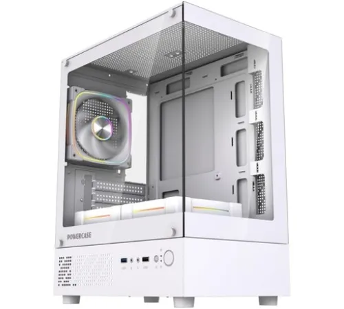 Корпус Powercase Vision Micro M1 ARGB CVMM1W-A3