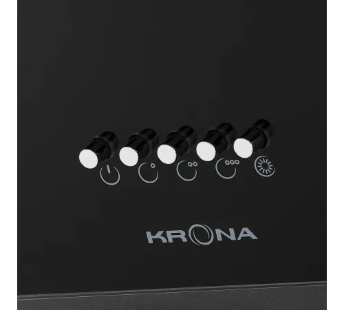 Кухонная вытяжка Krona Polly 600 PB черный