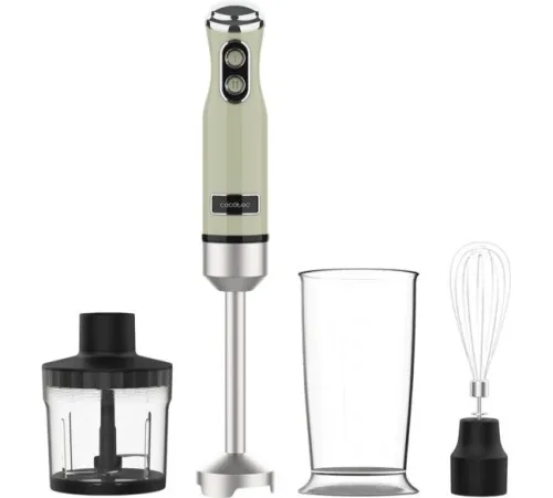 Погружной блендер Cecotec Power RetroGreen 1200MAX Cream&Crush