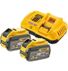 Аккумулятор с зарядным устройством DeWalt DCB118Y2 18В/2x12 Ач + 18/54В