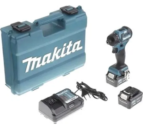 Винтоверт Makita DF032DWME с 2-мя АКБ, кейс