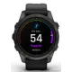 Умные часы Garmin Epix Pro Gen 2 Sapphire 42 мм карбоново-серый титан/черный