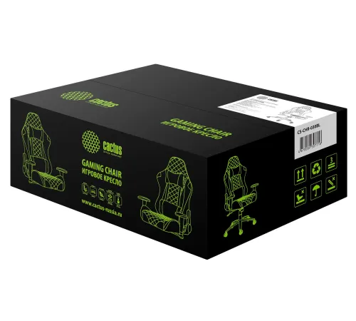 Кресло CACTUS CS-CHR-030BL черный