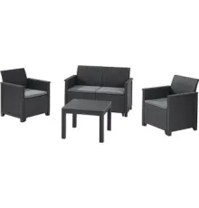 Набор садовой мебели Keter Elodie 2 Seater 253948 графит