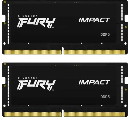 Оперативная память Kingston FURY Impact 2x32 ГБ DDR5 4800 МГц KF548S38IBK2-64