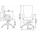 Кресло Norden IQ CX0898H-0-59 белый/оранжевый