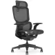 Офисное кресло SitZone E-JX-001A сетка, пластик, черный