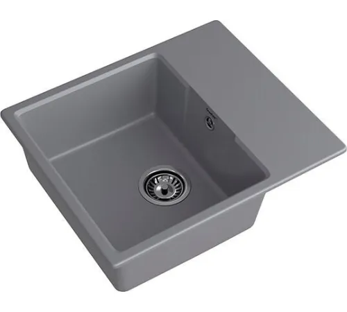 Кухонная мойка GranFest Urban GF-UR-658L темно-серый
