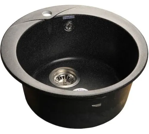 Кухонная мойка GranFest Rondo GF-R480 черный