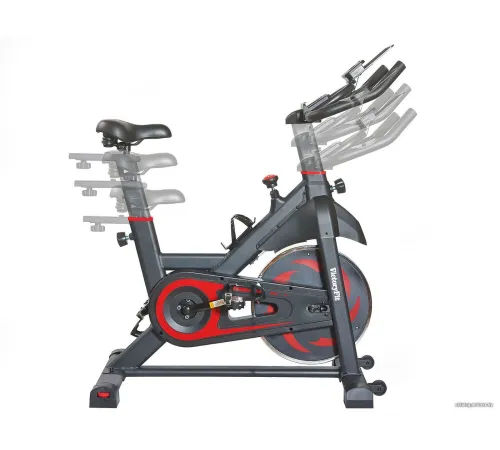 Велотренажер VictoryFit VF-S201 черный/красный