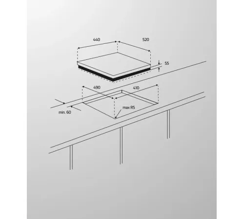 Варочная панель Simfer H45V30B425