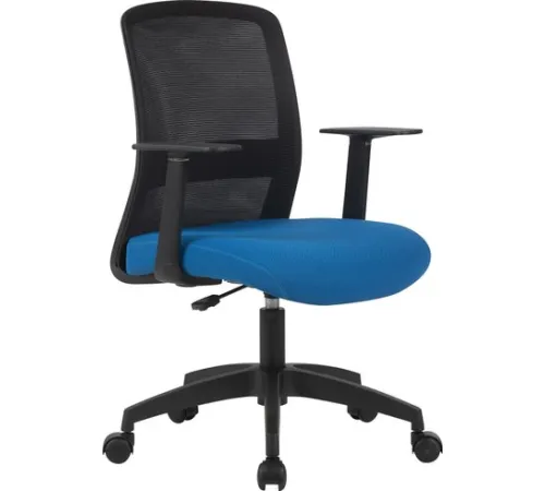 Офисное кресло CACTUS CS-MC333-BKBL черный/темно-синий