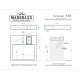 Умывальник MARRBAXX Монако V51D1 V051D001