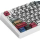 Клавиатура AULA F75 Comic Keycap, Leobog Graywood V3