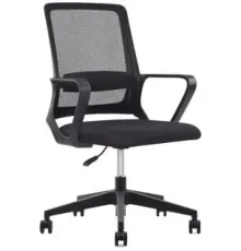 SitZone U-0385 PL ткань, пластик, черный