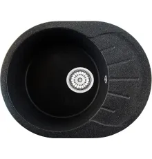 Кухонная мойка Berge BR-5801 черный матовый