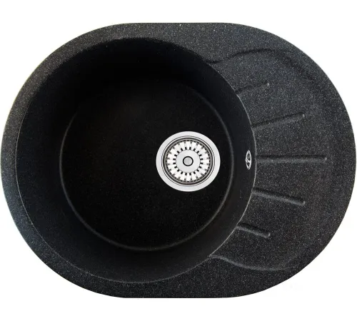 Кухонная мойка Berge BR-5801 черный матовый
