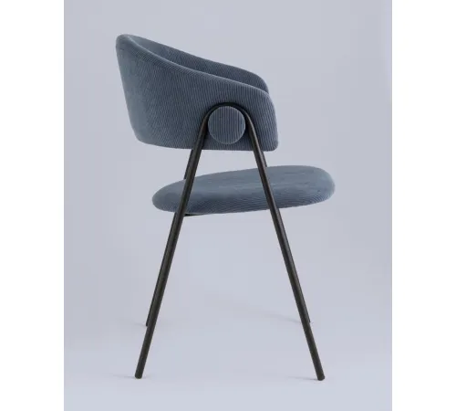 Стул Stool Group Колин NEW AV 487 вельвет пыльно-синий