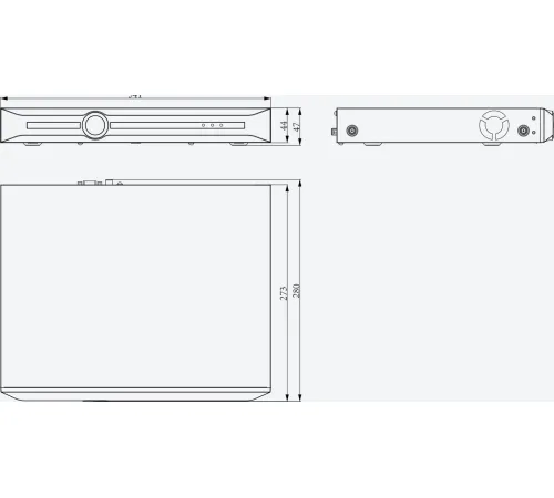Сетевой видеорегистратор Tiandy TC-R3220 4HA