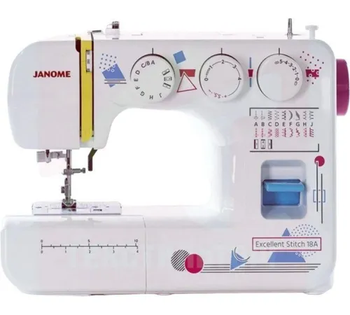 Электромеханическая швейная машина Janome Excellent Stitch 18A