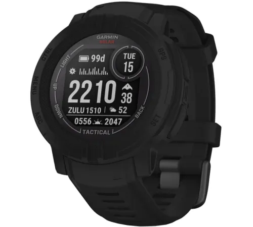Умные часы Garmin Instinct 2 Solar Tactical Edition черный
