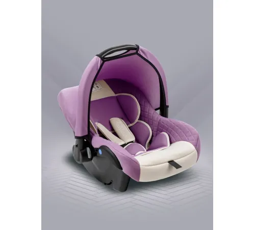 Детское автокресло Amarobaby Baby Comfort AB222008BC/3938 светло-фиолетовый/светло-бежевый