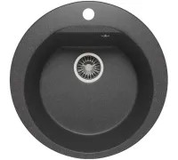 Кухонная мойка Polygran Atol-520 черный 16