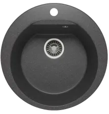 Кухонная мойка Polygran Atol-520 черный 16