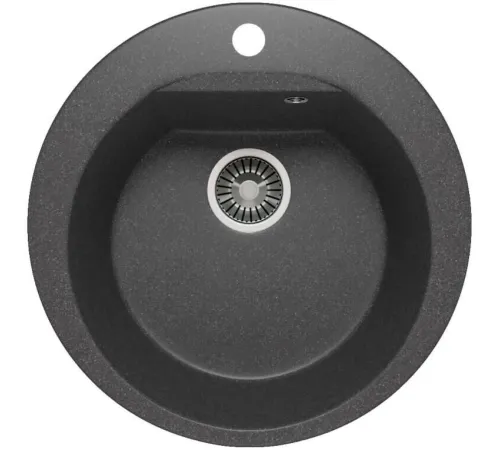 Кухонная мойка Polygran Atol-520 черный 16