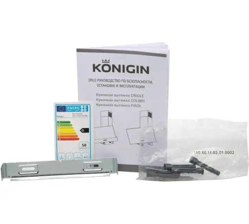 Кухонная вытяжка Konigin Pirol 50 белый
