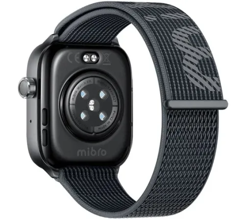 Умные часы Mibro Fit черный, с тканевым ремешком