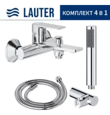 Смеситель Lauter Reef 21CK6678C с лейкой Relexa Lily 21S10048