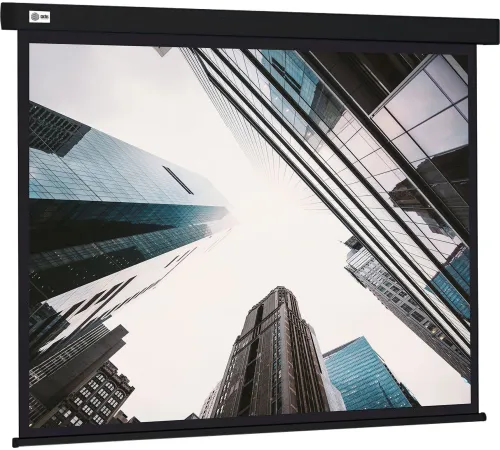 Проекционный экран CACTUS Wallscreen 124x221 CS-PSW-124X221-BK
