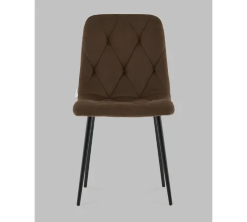 Стул Stool Group Одди Diamond AV 443-Cch-KP3-9005 велюр коричневый