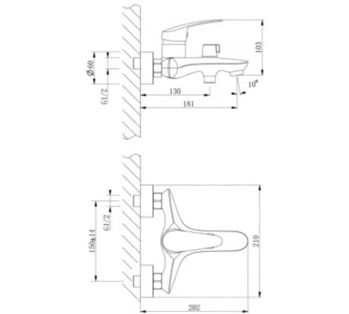 Смеситель Lemark Linara LM0414C
