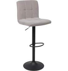 Стул AksHome Logos серый шенилл Ote Canna 452/черный
