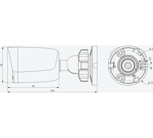 IP-камера Tiandy TC-C36QN 2ENB-28