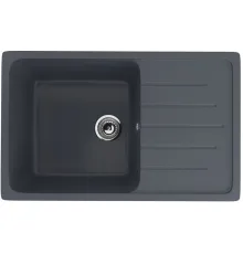 Кухонная мойка Ulgran U-400 343 антрацит
