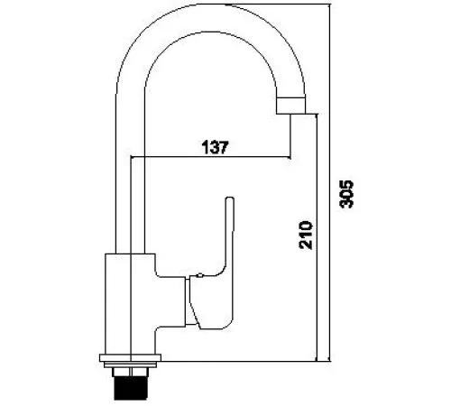 Смеситель Ledeme H44 L4044-2