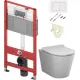 Унитаз подвесной AM.PM Sunny Flashclean C85C1701SC + TECE Kit 9400413